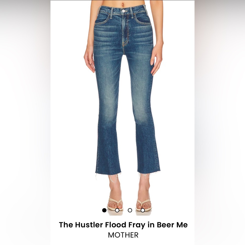 Mother The Hustler Flood Fray Beer Me - Size 28